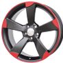 18" TT RS Type grey matt Alloy Wheels Vw Audi Seat Skoda 5x112 Image 5