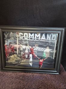Liverpool Signed & Framed Phil Neal Photo (1984 European Cup Final) + COA