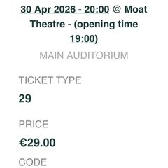 The Piano Man  Moat Theatre