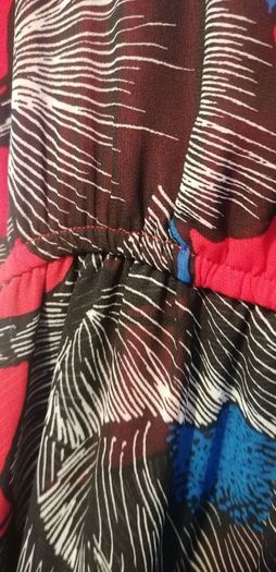 playsuit /dress lovely playsuit all in one dress elasticated waist worn once from new look size 14