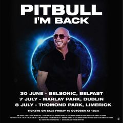 Pitbull Marlay Park 2 Standing Tickets