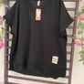 top Bnwt new collection freesize oversized black v neck top Image 7