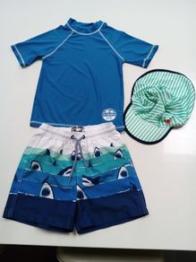 Boys Swimming Costume Age 4-5 years including Swim Hat