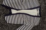 Navy &amp; White Zara Blazer (eur 36)