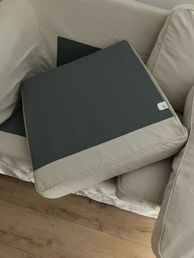 IKEA Ektorp 2 Seater and Footstool