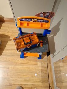 bob the builder work bench and tool box