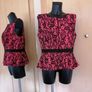 Women's Top Lace Scuba Nwot Size 16 Image 5