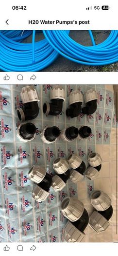 Water fitting pipes