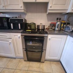 Zanussi Electric Cooker with Double Oven Ceramic Hob  Working  Quick Sale