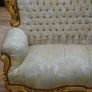 Versailles Gold Baroque Loveseat Image 3