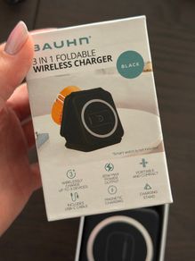 Bauhn Aldi 3 in 1 foldable wireless charger