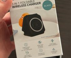 Bauhn Aldi 3 in 1 foldable wireless charger