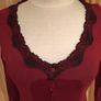 Designer Cardigan with Lace detail Image 3