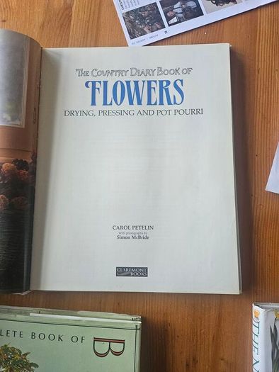 The Complete Book Of Bonsai Plus The New Gardner. And The Countru Diary Book Of Flowers. 3 Large Volume Hardback With Dustjacket In Good Condition.  See Photos For Same.