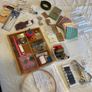 sewing box with sewing accessories Image 6