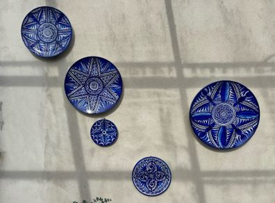Beautiful Spanish Plates - Vintage