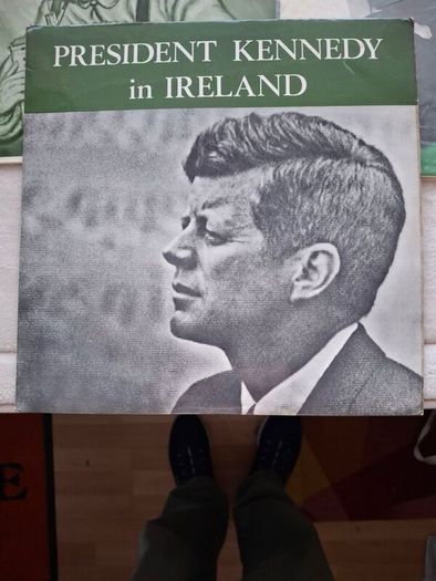 3 x VINTAGE VYNAL LP's RECORD ALBUMS 1963 PRESIDENT Kennedy In Ireland , Irish Humorous & Papular songs Martin Crosby , Irish Memories Farher Sydney MacEwan