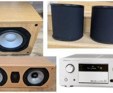 Monitor Audio speakers x 4 plus Marantz AV Amp