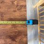 Wood and Metal desk in Walnut color Image 5