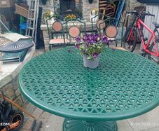 Vintage garden furniture