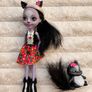 Mattel Enchantimals Sage Skunk Doll & Pet Used Please see photos Image 3