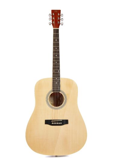 Signed SX SD104 Natural Guitar