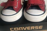 Toddler Converse Cons Star Player burgundy size UK 3