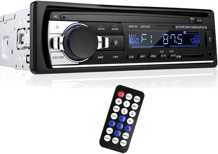 NEW SALE | Digital Car Stereo - Single-Din Car Stereo Bluetooth In Dash with Remote Control - Receivers USB/SD/Audio