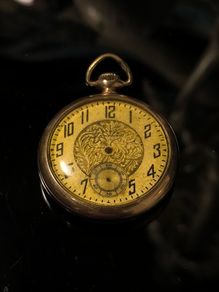 (10K Gold Filled) 1918 Hampden McKinley Pocket Watch - Parts / Repair