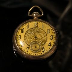 (10K Gold Filled) 1918 Hampden McKinley Pocket Watch - Parts / Repair