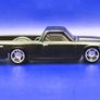Hot Wheels '67 El Camino with custom wheels. Image 3