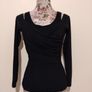 Dkny Black Top, New With Tags Image 4