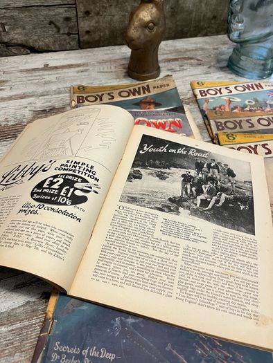 vintage Boys Own 1936-37 yr