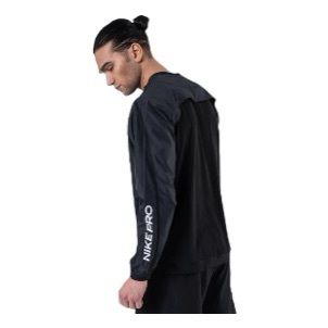 Nike Drill Top Pro Capsule White/black Tracksuit Training Tops Jacket Size Xl