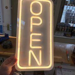 Large OPEN Neon Sign for Businesses and Shops