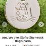 New JELLYCAT Siofra Shamrock Bag Charm Image 4