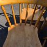 4 x pine dining chairs Image 4
