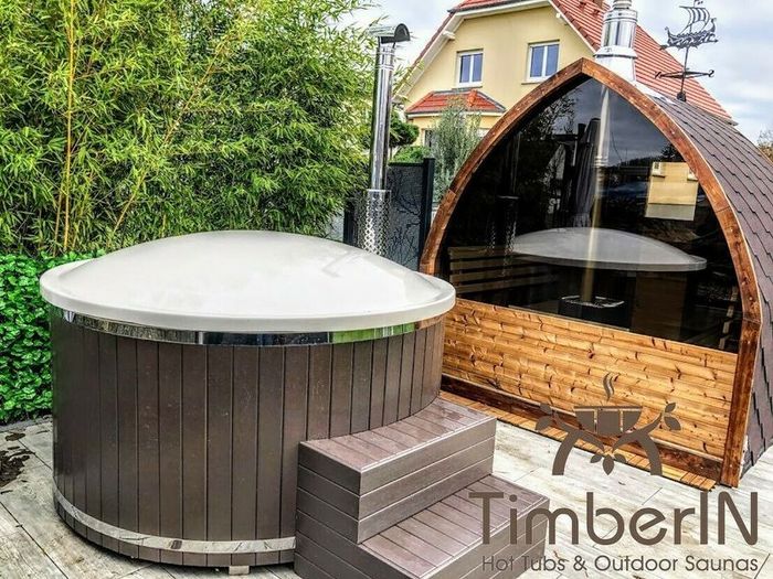 Outdoor Saunas for sale - Barrel Saunas