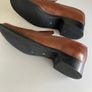 Ogetti by Carl Scarpa Tan Leather Loafers, size 39 Image 2