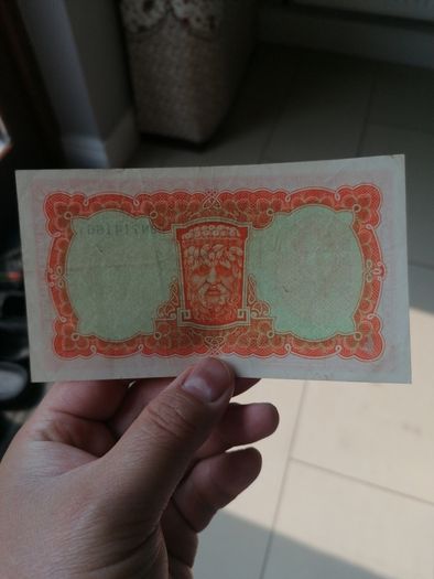 1951 Irish Ten Shilling Banknote