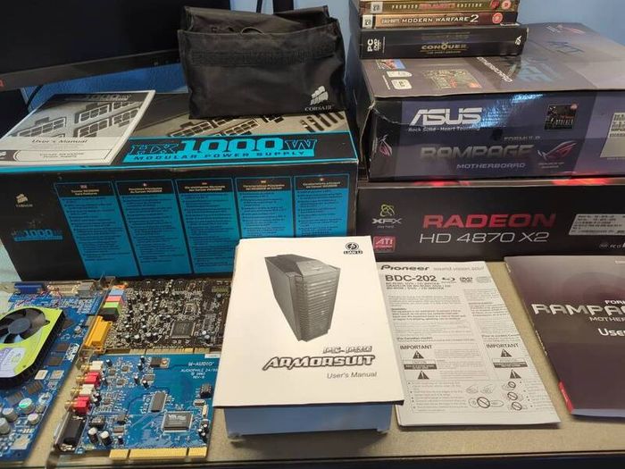 Retro Gaming PC << Core Extreme QX9770 >> 8GB RAM HD 4870X2