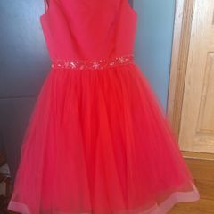 Red confirmation Dress
