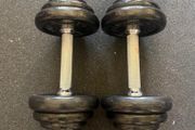 2 x 10KG Adjustable Dumbbells