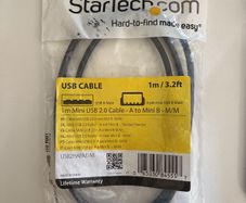 StarTech 1m USB 2.0 A to Mini USB B Cable
