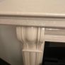 marble fireplace and electric fire Image 3