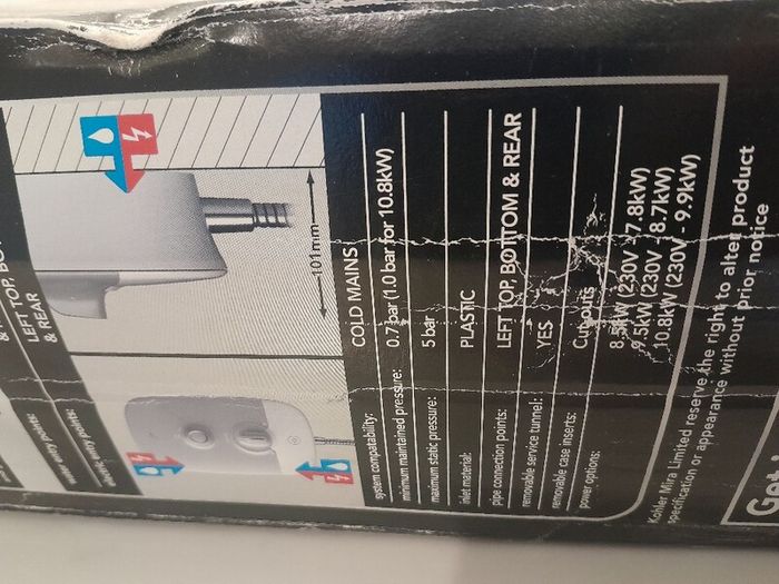 Mira Electric Shower