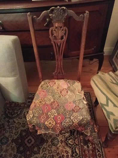 antique dining room chairs