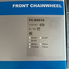 Shimano 11 speed 175mm crankset-compact 50/34