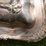 Vintage Double Vegetable Dish In Silver Plated Metal Image 5