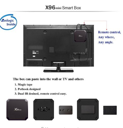 X96 Mini Android TV Box 2GB/16GB